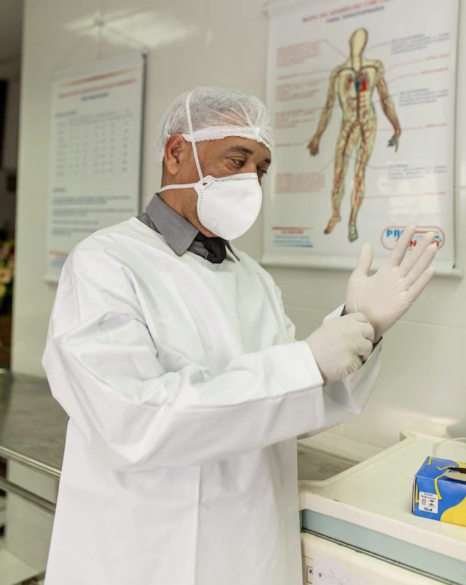 Cuidado técnico respeitoso e delicado